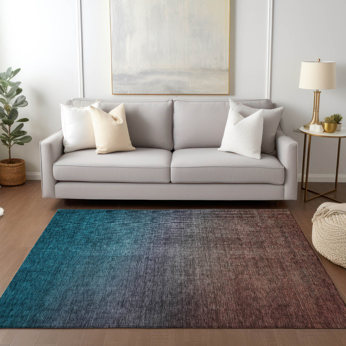 addison chantille acn587 teal rug