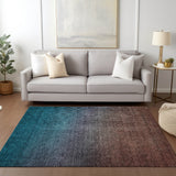 addison chantille acn587 teal rug
