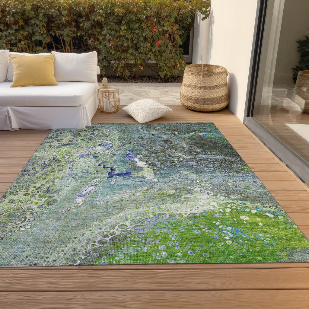 addison chantille acn588 green rug