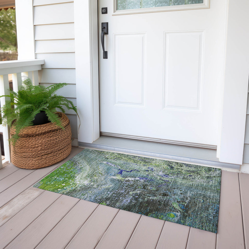 addison chantille acn588 green rug