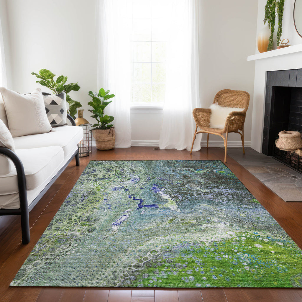 addison chantille acn588 green rug