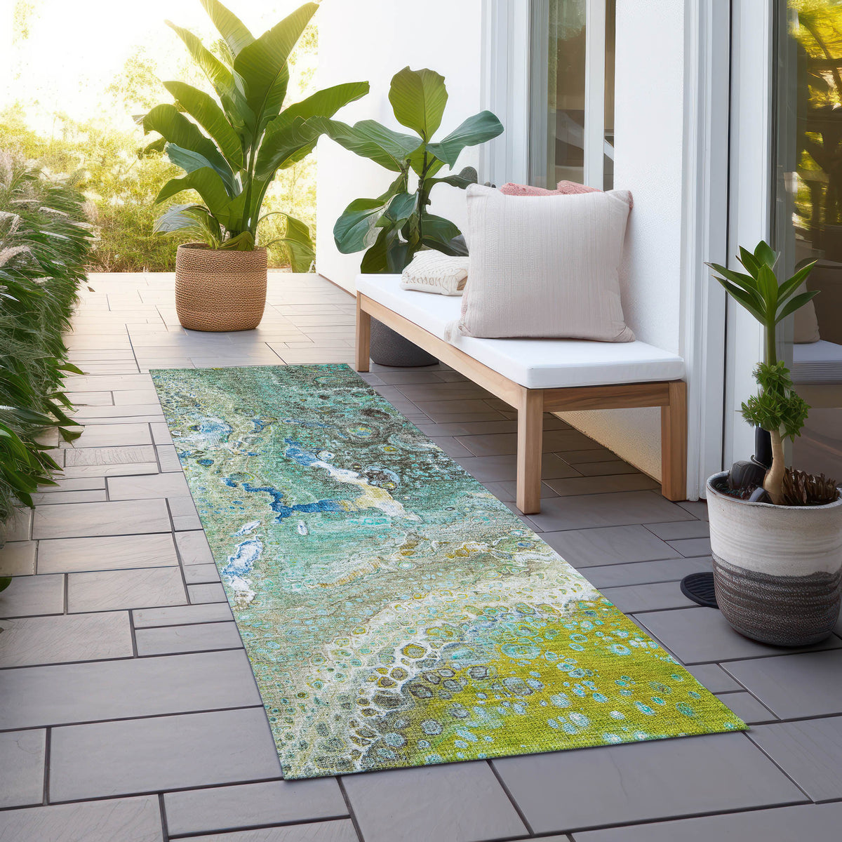 Addison Chantille ACN588 Teal Rug
