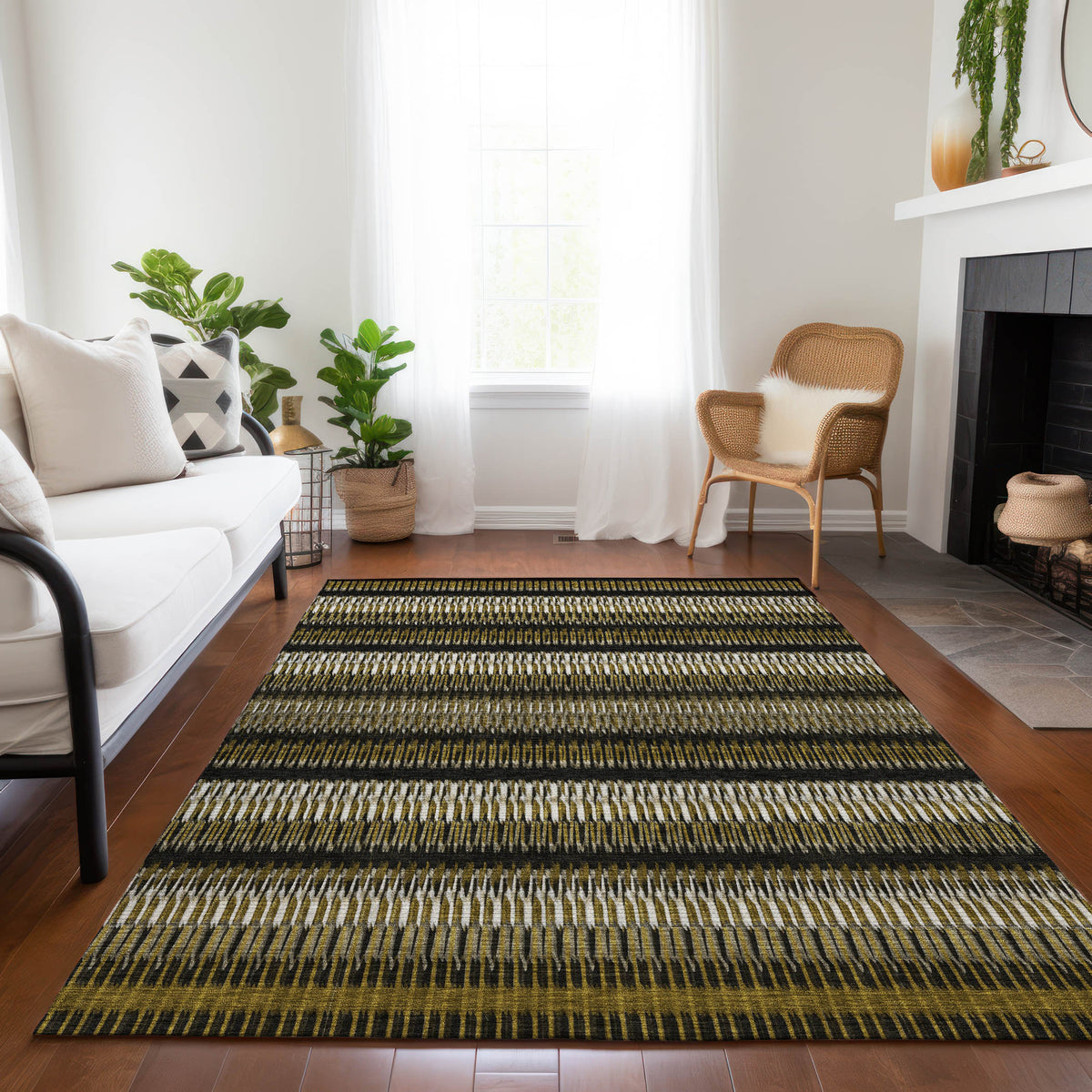 Addison Chantille ACN589 Brown Rug