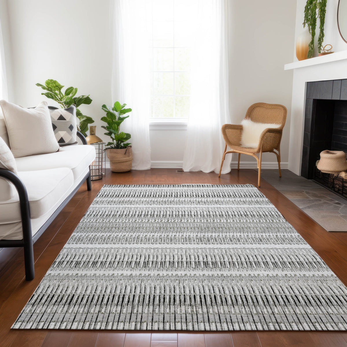 Addison Chantille ACN589 Ivory Rug