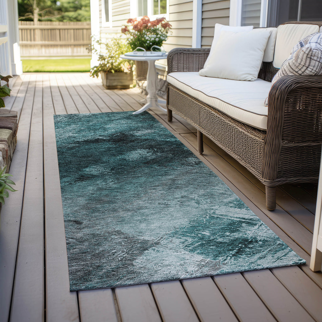 addison chantille acn590 teal rug