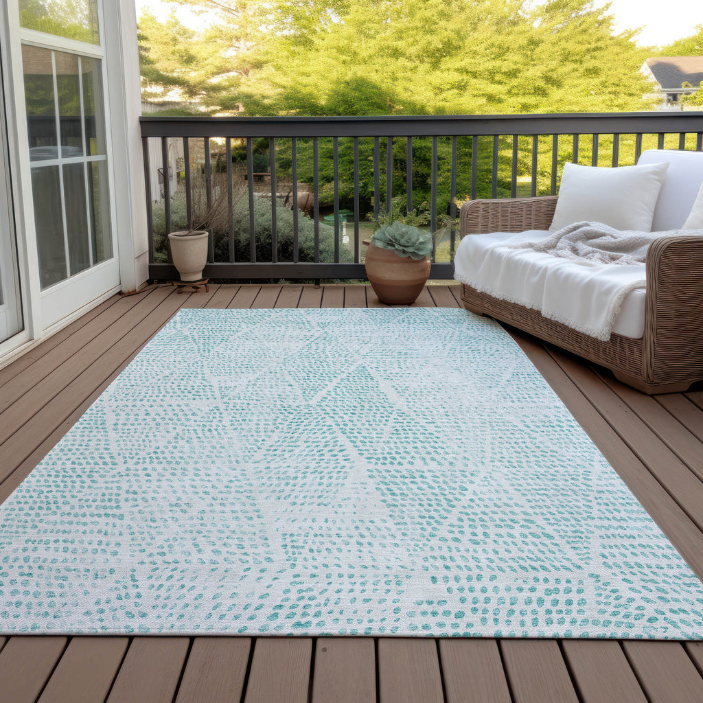 addison chantille acn591 aqua rug