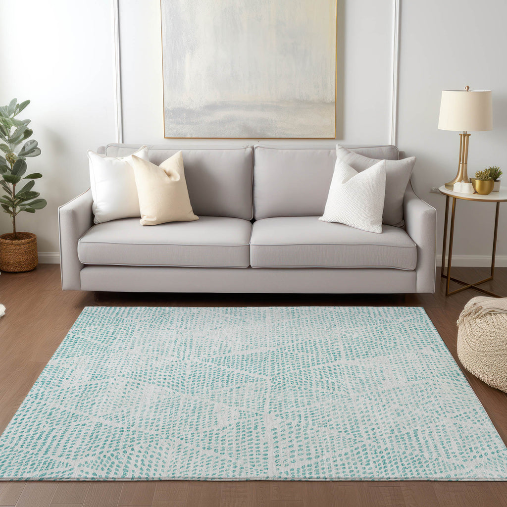 addison chantille acn591 aqua rug
