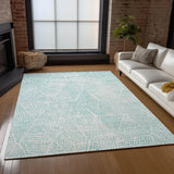 Addison Chantille ACN591 Aqua Rug