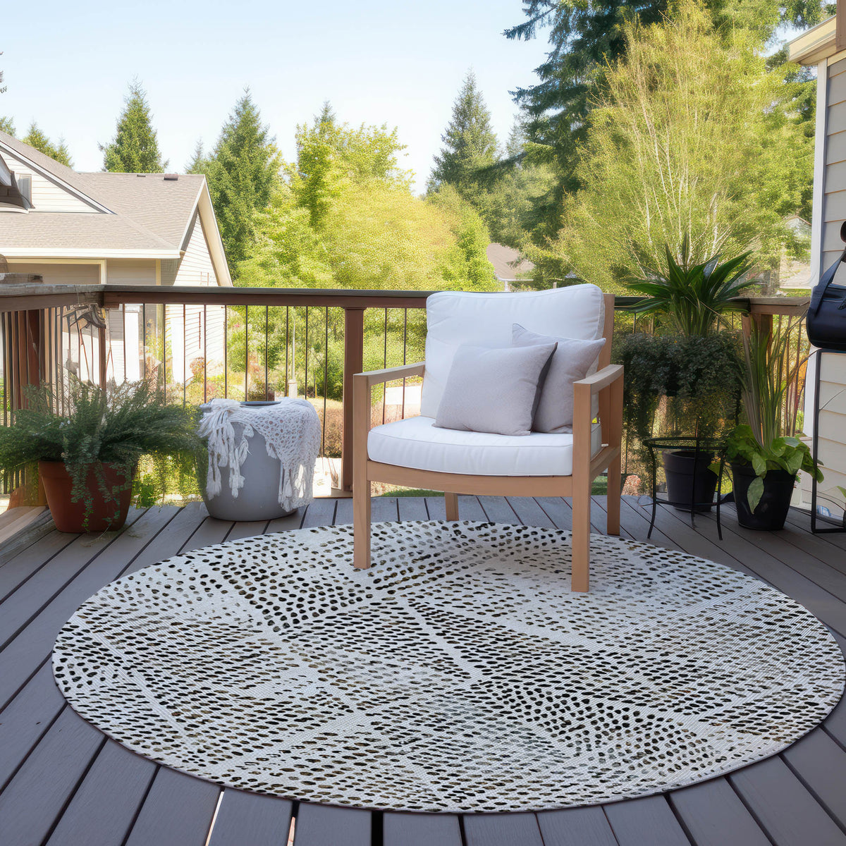 Addison Chantille ACN591 Ivory Rug