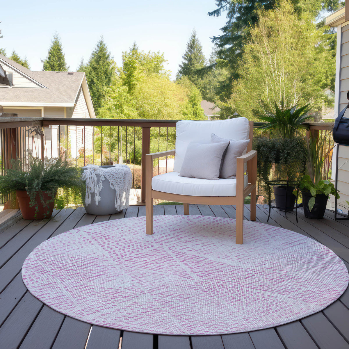 Addison Chantille ACN591 Pink Rug