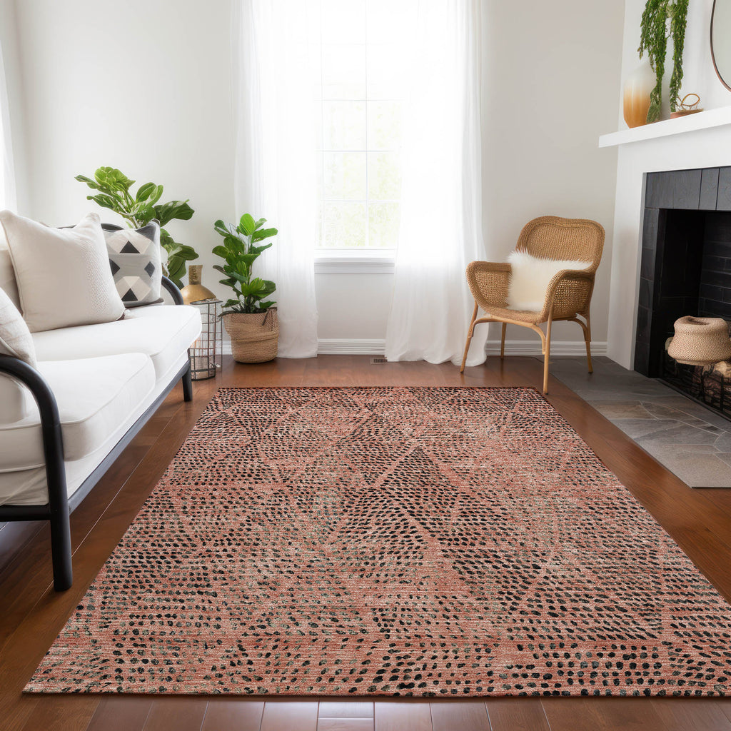 addison chantille acn591 salmon rug