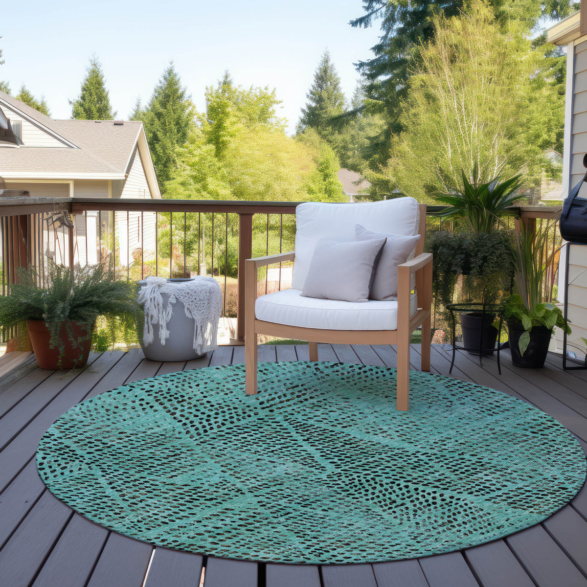 Addison Chantille ACN591 Teal Rug