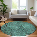 addison chantille acn591 teal rug