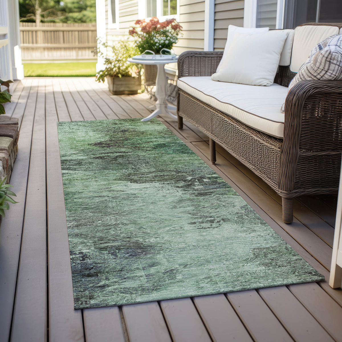 Addison Chantille ACN592 Green Rug