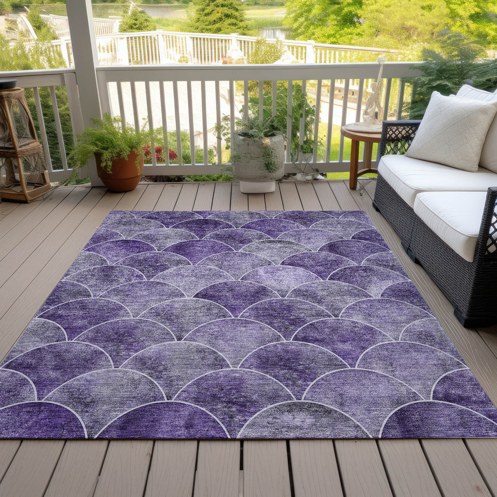 addison chantille acn594 purple rug