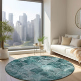 addison chantille acn594 teal rug