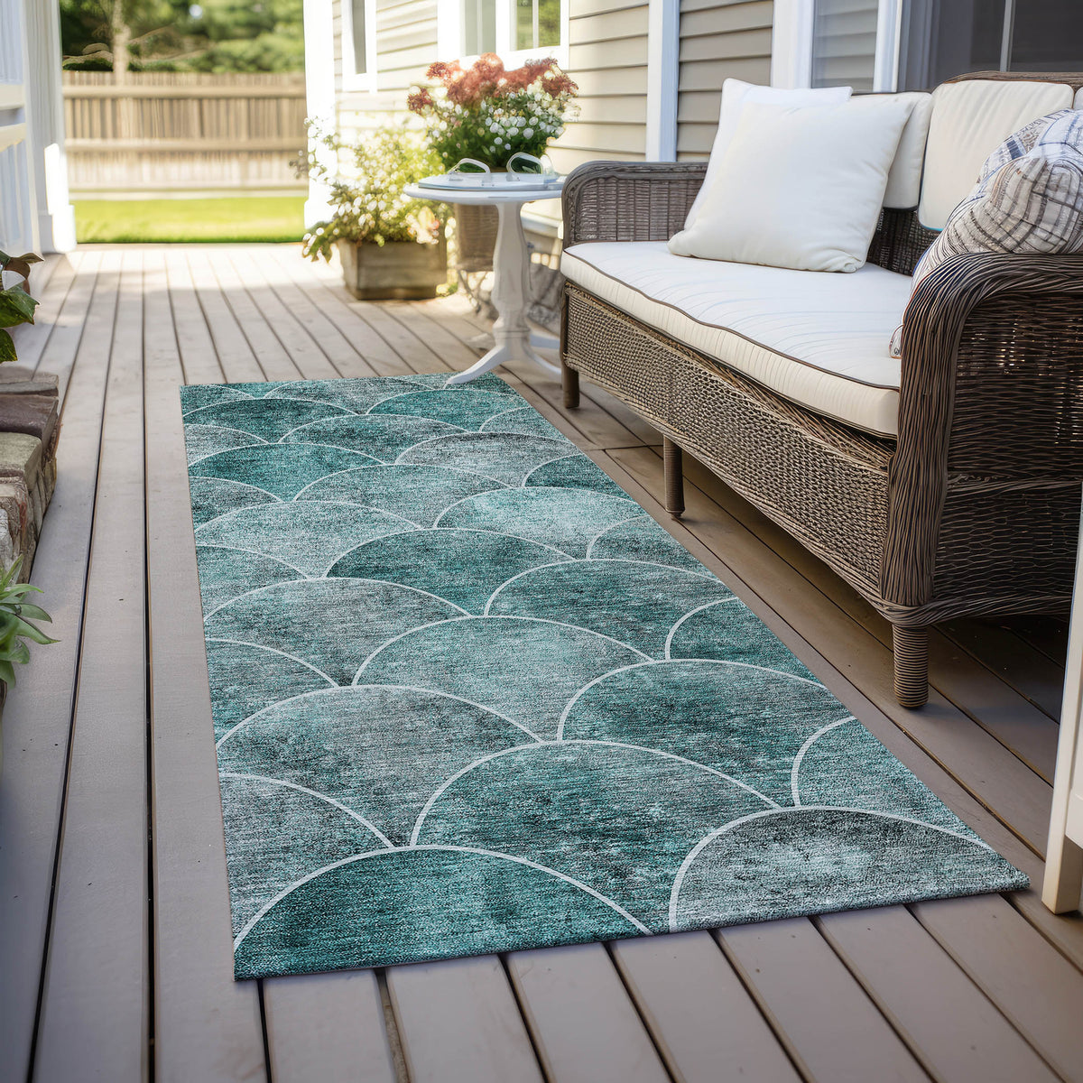 Addison Chantille ACN594 Teal Rug
