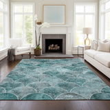addison chantille acn594 teal rug