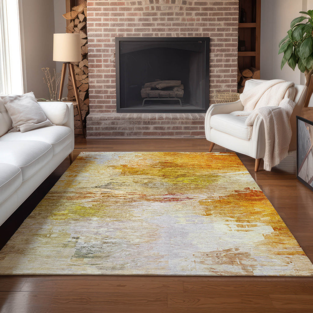 addison chantille acn595 paprika rug