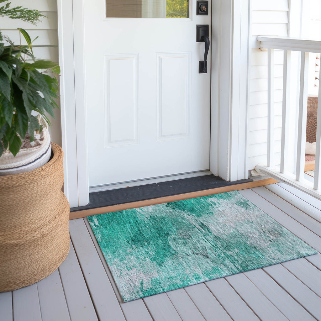 addison chantille acn595 teal rug