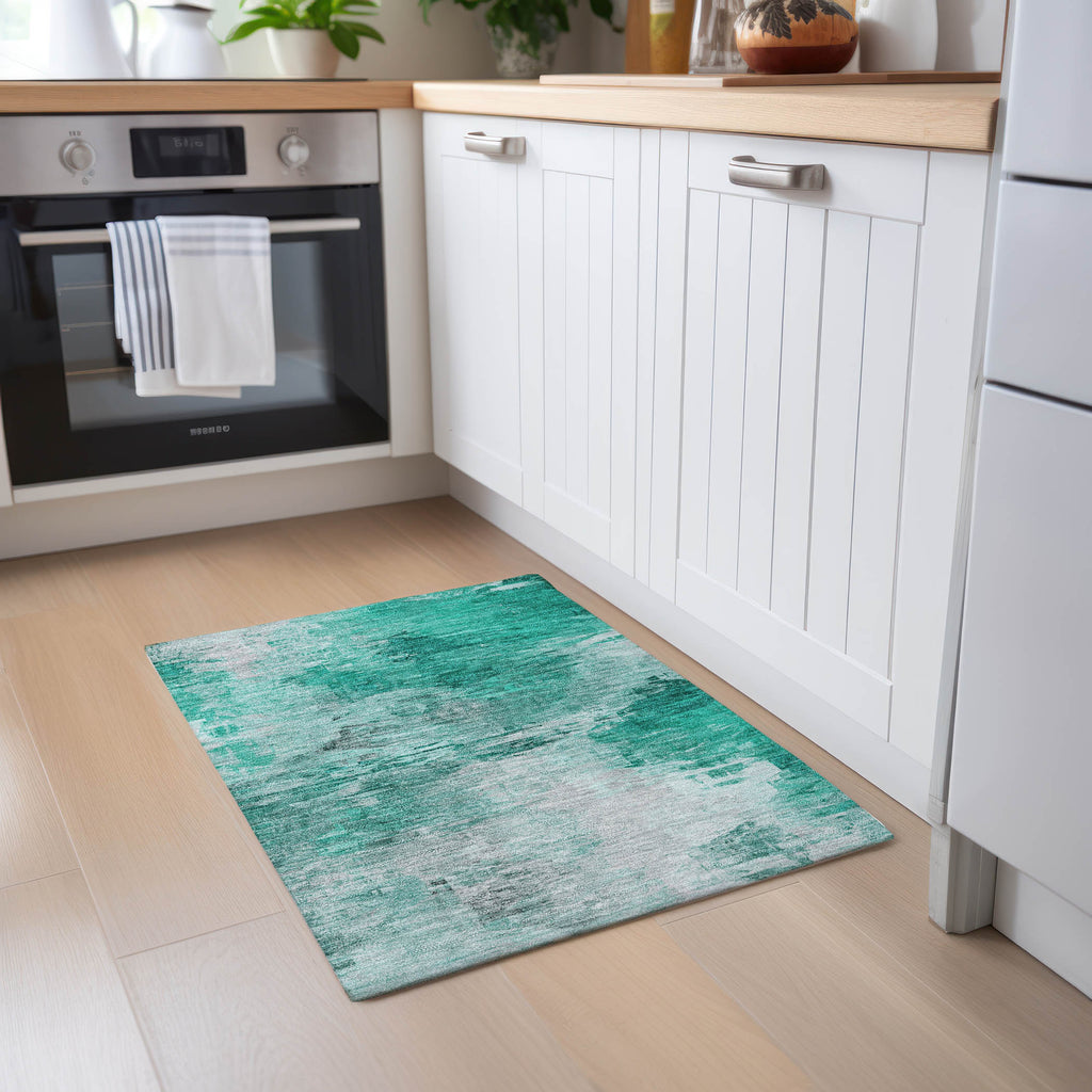 addison chantille acn595 teal rug