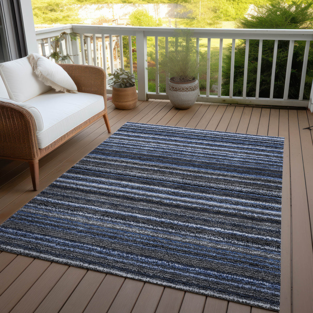 Addison Chantille ACN598 Blue Rug