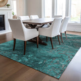 addison chantille acn599 teal rug