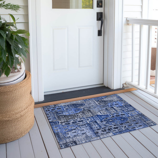 Addison Chantille ACN600 Blue Rug