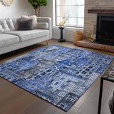 Addison Chantille ACN600 Blue Rug