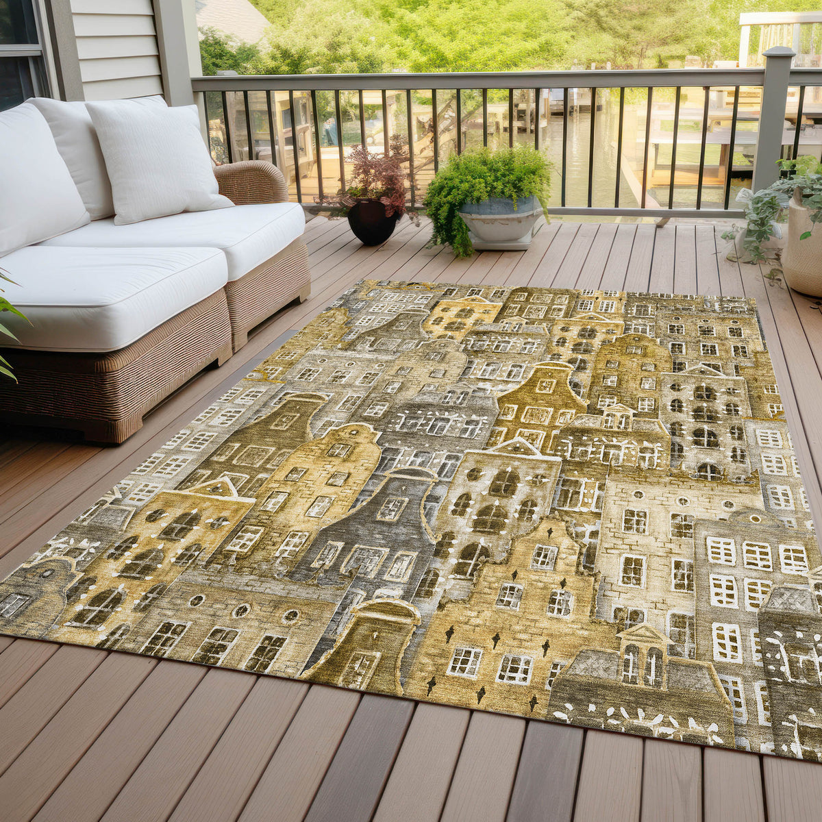 Addison Chantille ACN600 Brown Rug