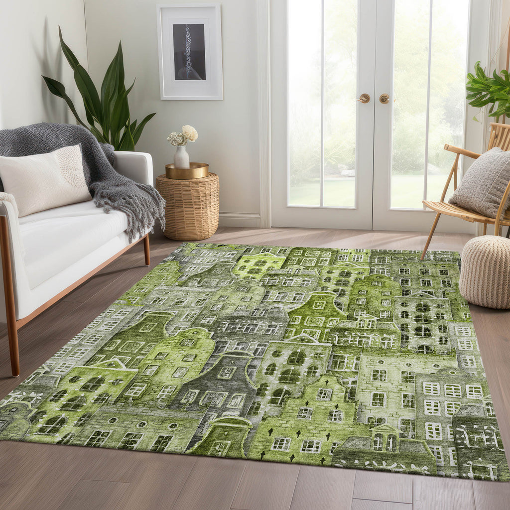 addison chantille acn600 green rug