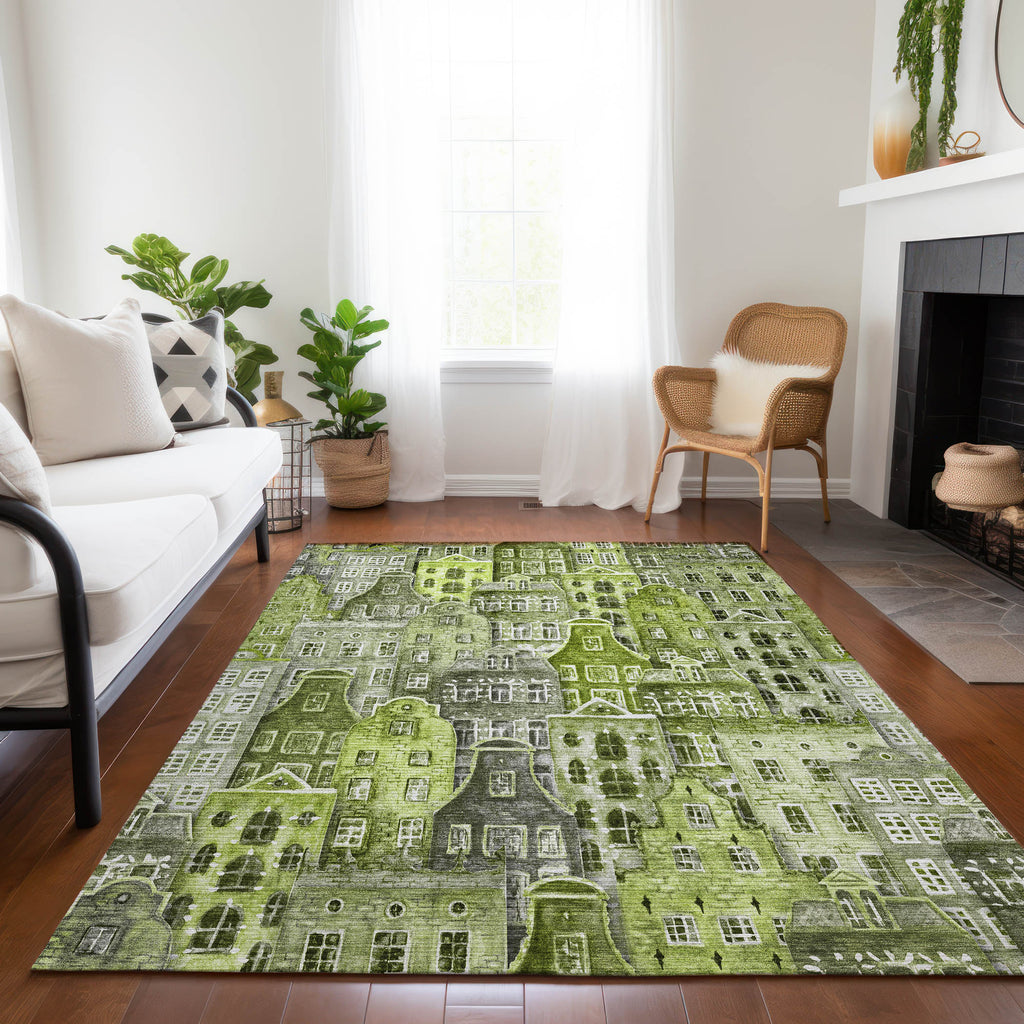 addison chantille acn600 green rug
