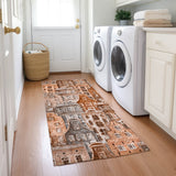 addison chantille acn600 paprika rug