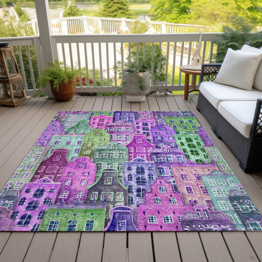addison chantille acn600 purple rug