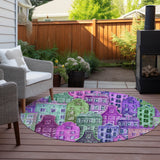 Addison Chantille ACN600 Purple Rug
