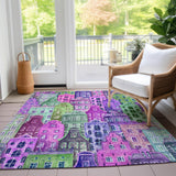 Addison Chantille ACN600 Purple Rug