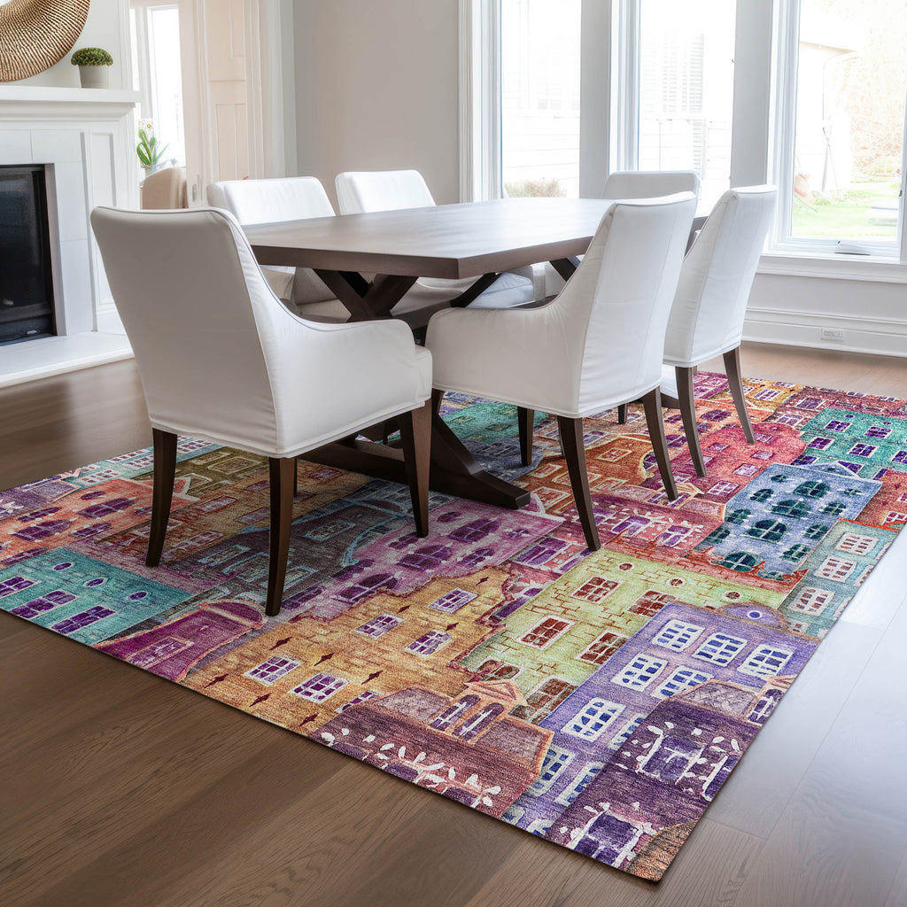 addison chantille acn600 red rug