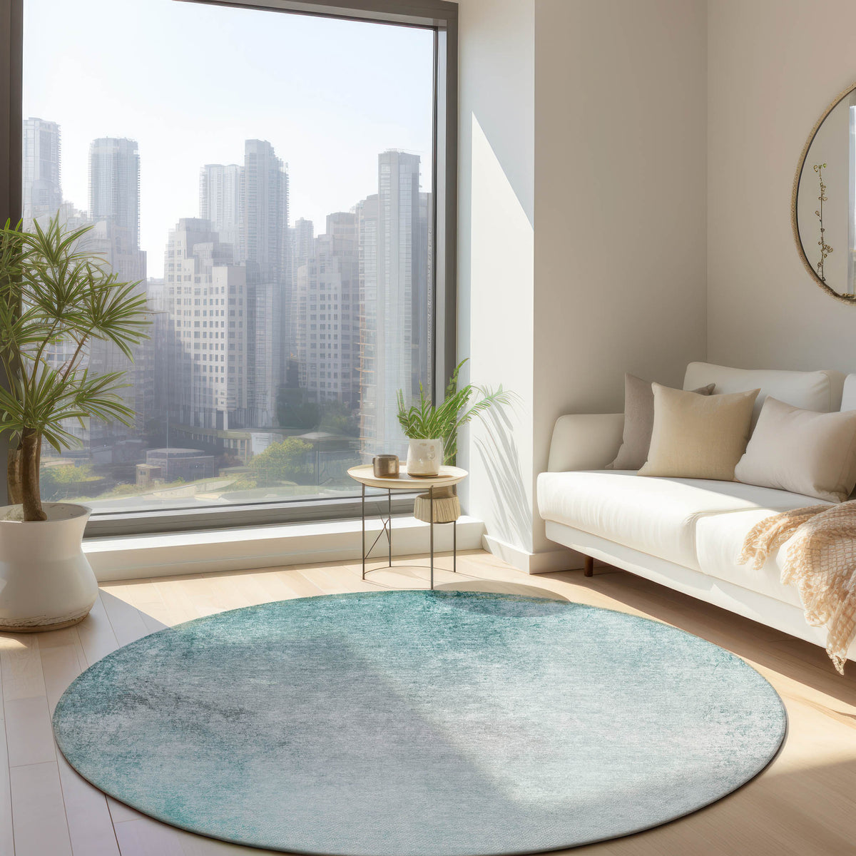 addison chantille acn601 teal rug