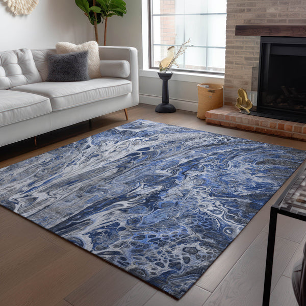 Addison Chantille ACN602 Blue Rug