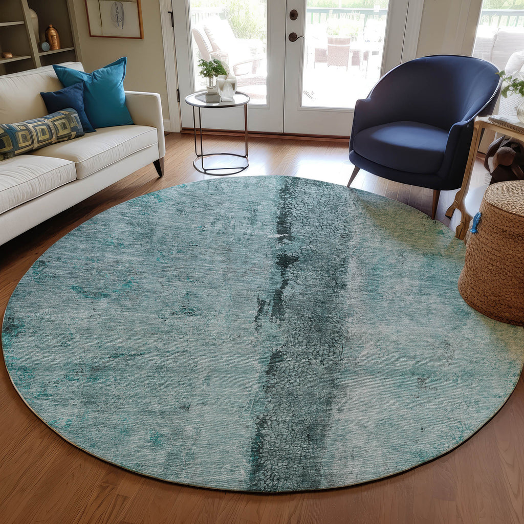 addison chantille acn605 teal rug