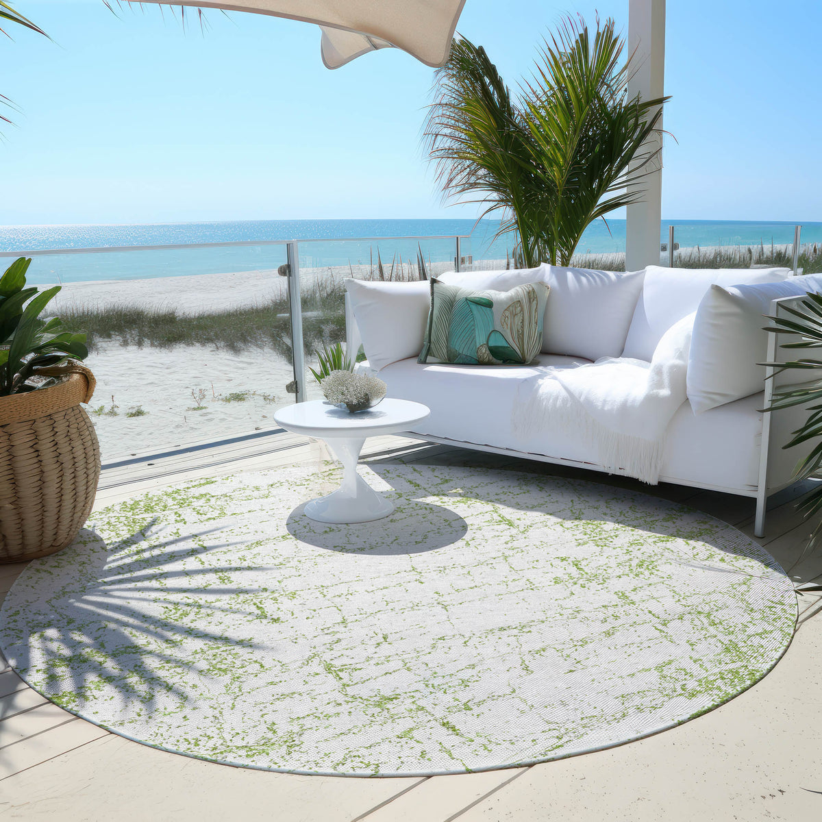 Addison Chantille ACN606 Green Rug