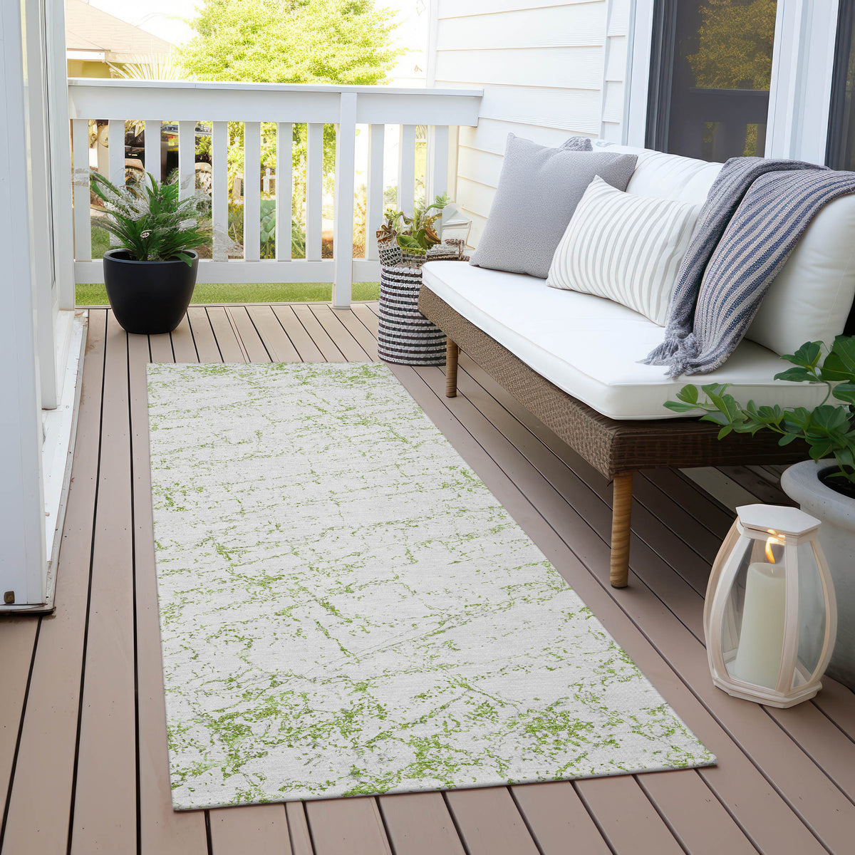 Addison Chantille ACN606 Green Rug