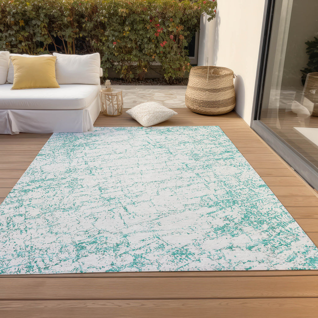 addison chantille acn606 teal rug