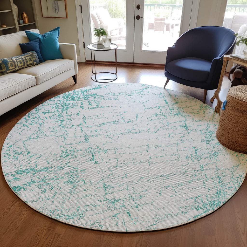 addison chantille acn606 teal rug