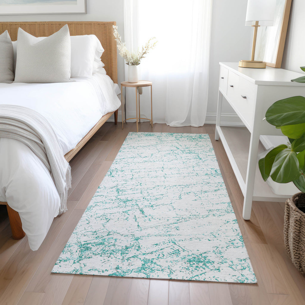 addison chantille acn606 teal rug