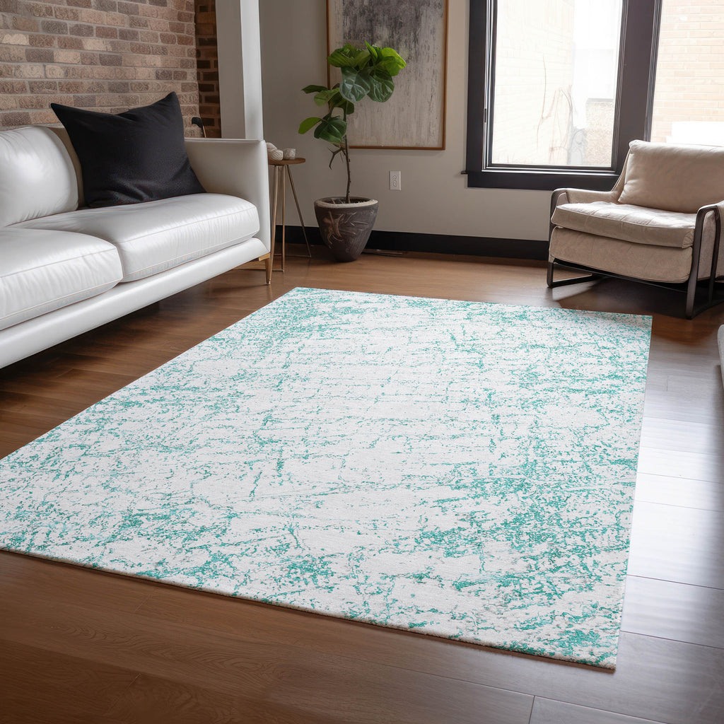 addison chantille acn606 teal rug