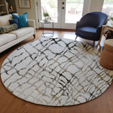 addison chantille acn609 silver rug