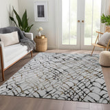 addison chantille acn609 silver rug
