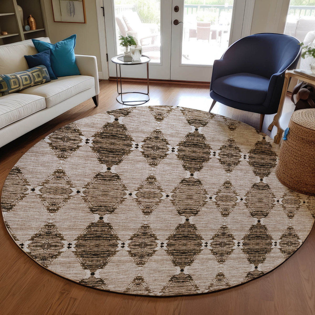 addison chantille acn610 mocha rug