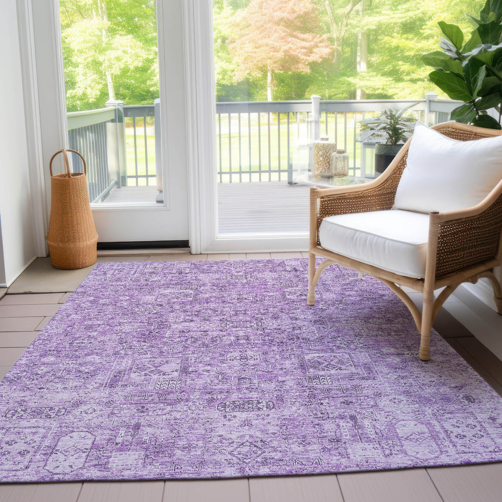 addison chantille acn611 lilac rug